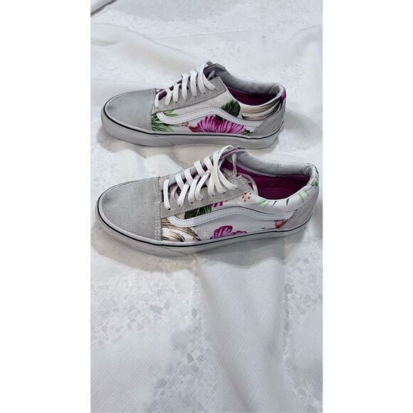 VANS OLD SKOOL ALOHA TROPICAL SKATE SHOES SNEAKERS M SZ 5.5 W SZ 7 - Picture 14 of 14